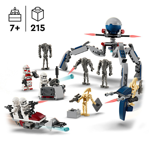 Star Wars Clone Trooper & Battle Droid Battle Pack 75372