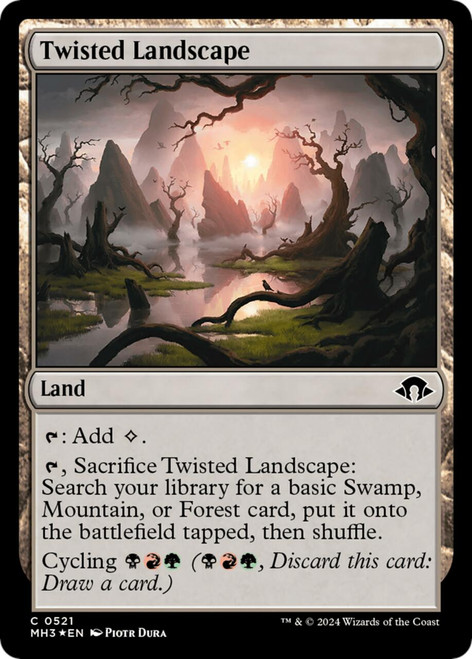 Twisted Landscape (Ripple Foil) | Modern Horizons 3