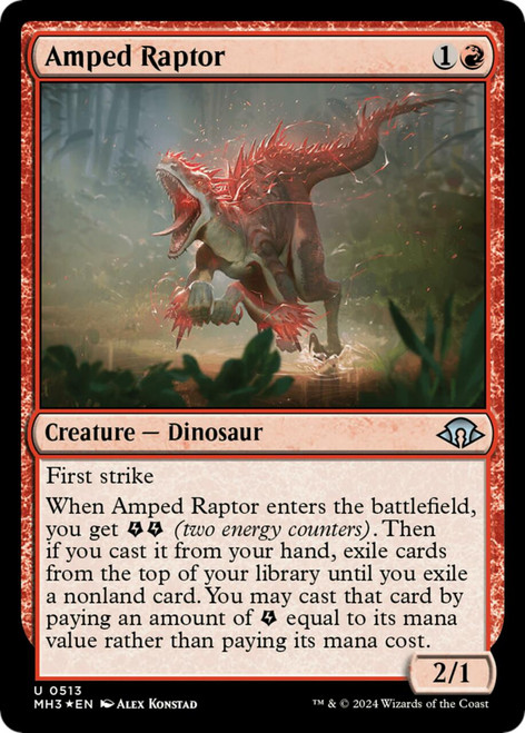 Amped Raptor (Ripple Foil) | Modern Horizons 3