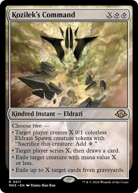 Kozilek's Command (Foil)