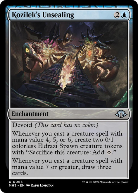 Kozilek's Unsealing (Foil)