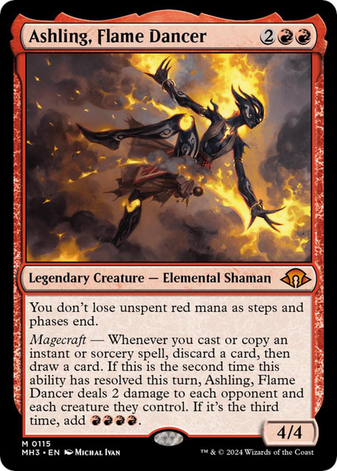 Ashling, Flame Dancer (Foil)