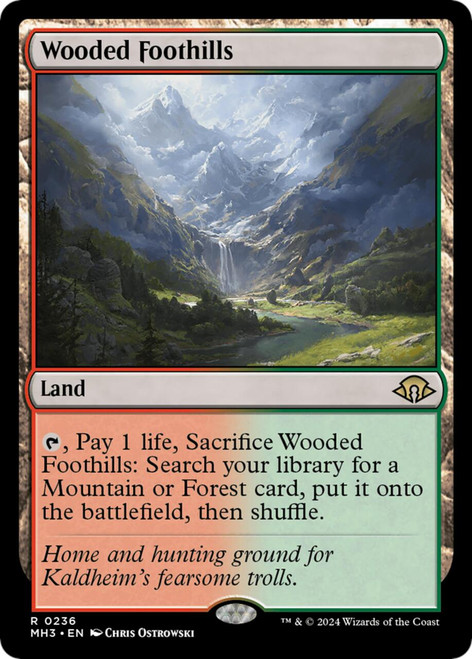 Wooded Foothills (Foil)