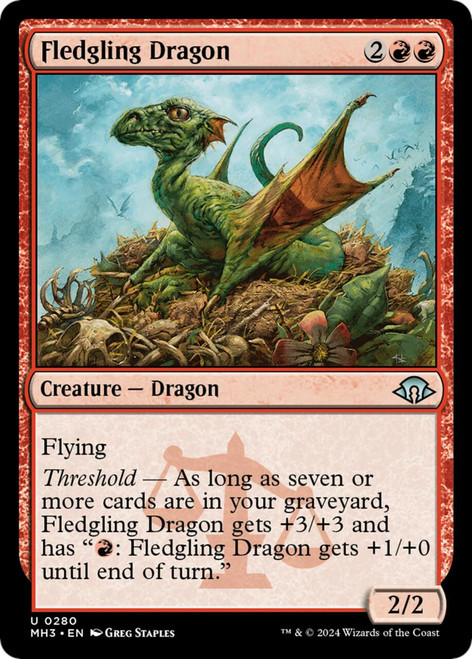 Fledgling Dragon (Foil)