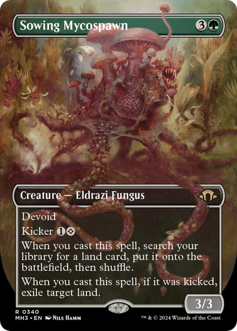 Sowing Mycospawn (Frame Break) (Foil)