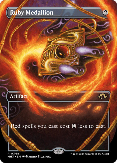 Ruby Medallion (Frame Break) (Foil)