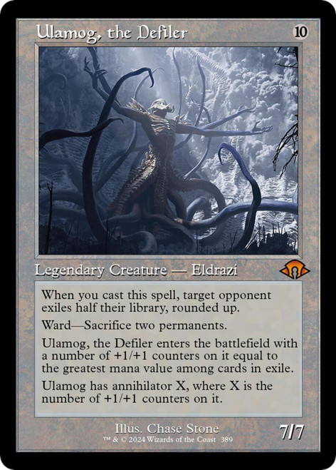 Ulamog, the Defiler (Retro Frame) (Foil)