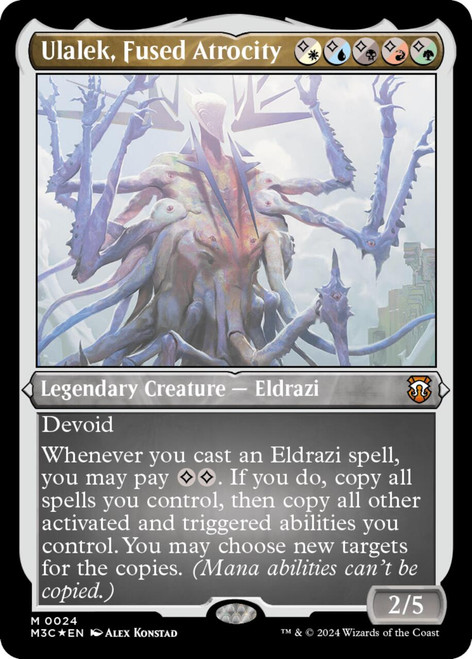Ulalek, Fused Atrocity (Etched Foil)