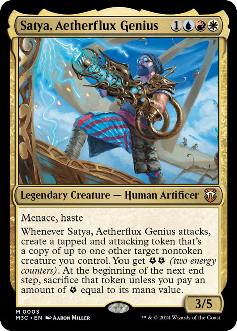 Satya, Aetherflux Genius (Foil)