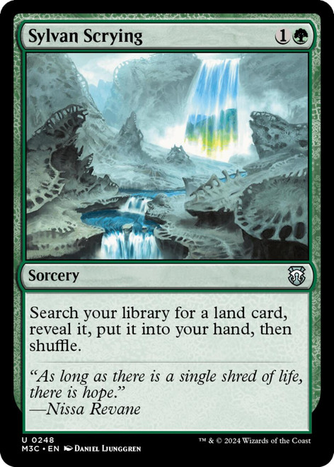 Sylvan Scrying (Ripple Foil)