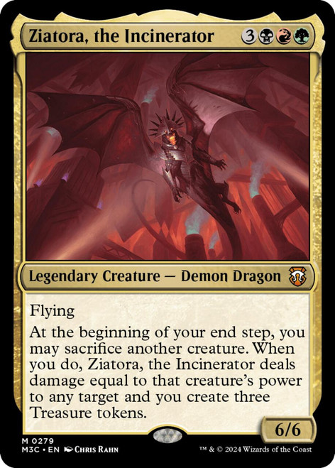 Ziatora, the Incinerator (Ripple Foil)