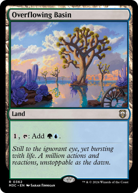 Overflowing Basin (Ripple Foil)