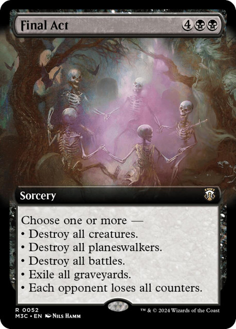 Final Act (Extended Art Ripple Foil)