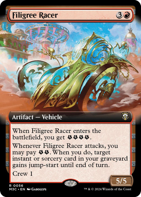 Filigree Racer (Extended Art Ripple Foil)