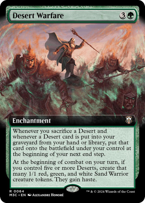 Desert Warfare (Extended Art Ripple Foil)