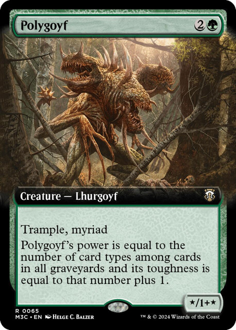 Polygoyf (Extended Art Ripple Foil)