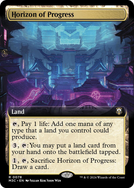 Horizon of Progress (Extended Art Ripple Foil)