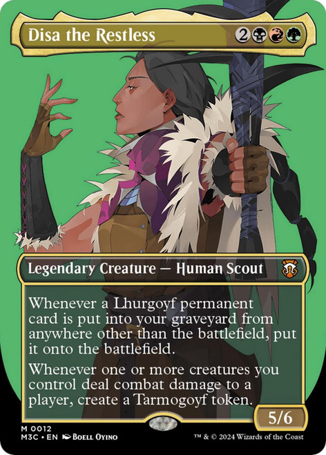 Disa the Restless (Borderless Profile Foil)