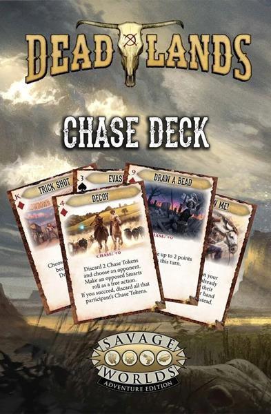 Savage Worlds AE: Deadlands - Chase Deck