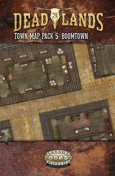 Savage Worlds AE: Deadlands - Map Pack 5: Boomtown