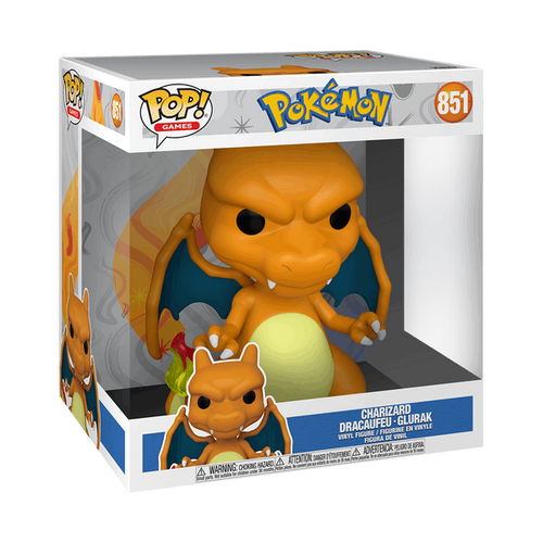 POP! Games - Pokemon #851 Charizard 10-Inch Jumbo Sized