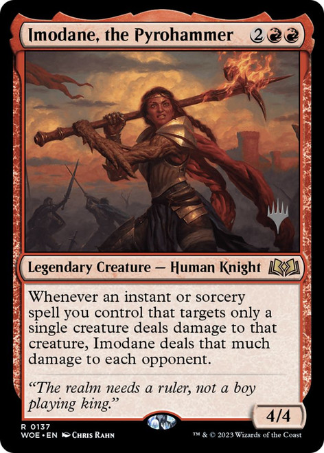 Imodane, the Pyrohammer (Promo Pack Non-Foil)