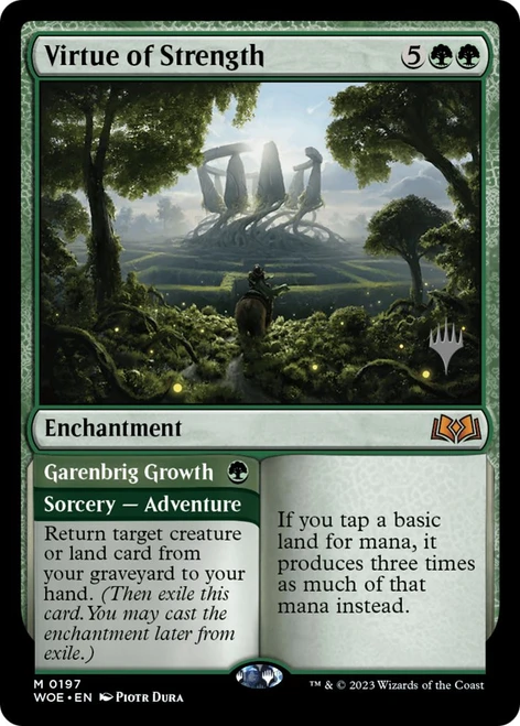 Virtue of Strength (Promo Pack Non-Foil)