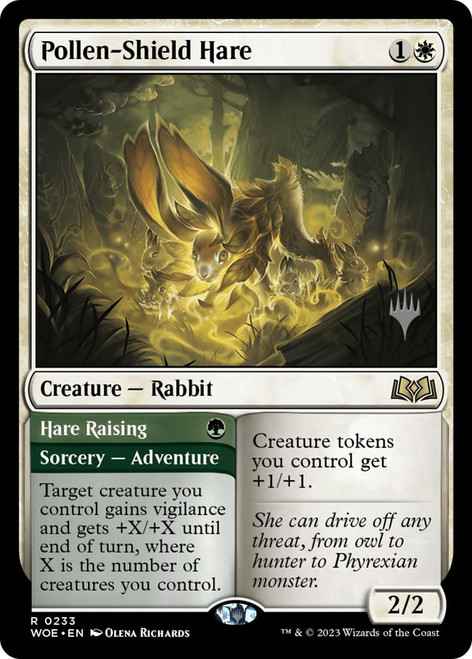 Pollen-Shield Hare (Promo Pack Non-Foil)