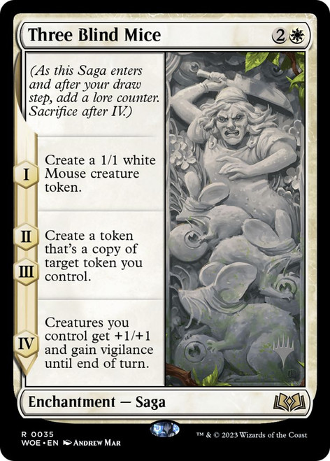 Three Blind Mice (Promo Pack Foil)