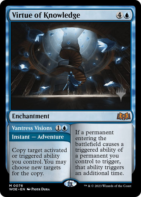 Virtue of Knowledge (Promo Pack Foil)