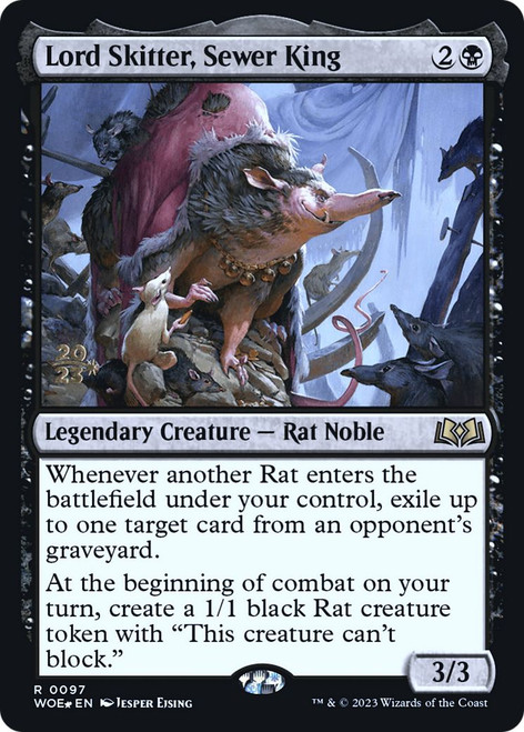 Lord Skitter, Sewer King (Prerelease Foil)