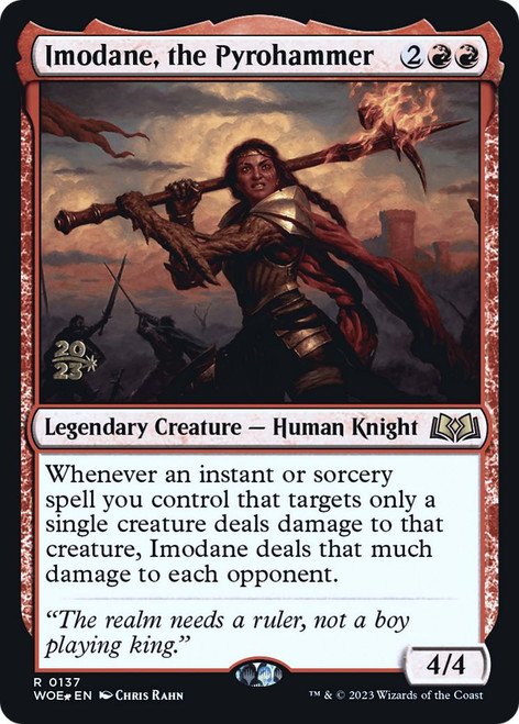 Imodane, the Pyrohammer (Prerelease Foil)