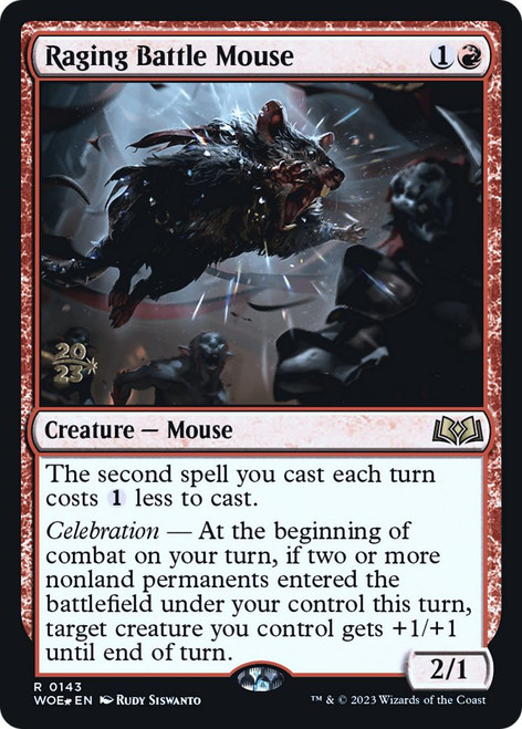 Raging Battle Mouse (Prerelease Foil)
