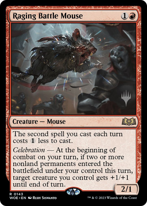Raging Battle Mouse (Promo Pack Foil)