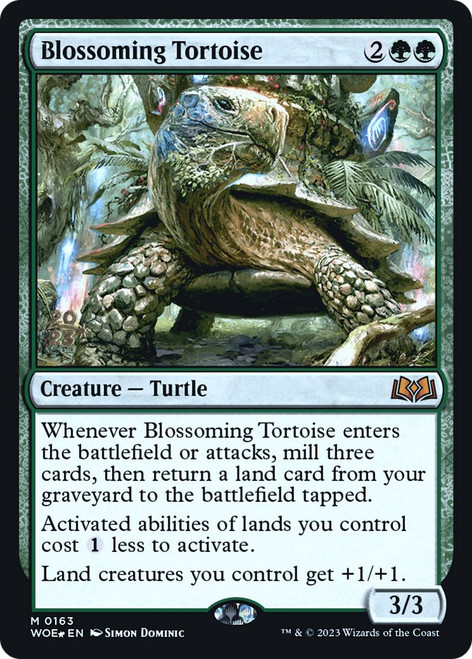 Blossoming Tortoise (Prerelease Foil)