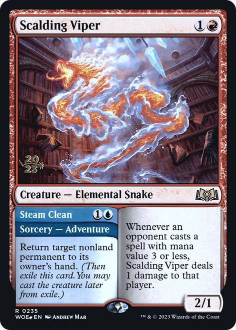 Scalding Viper (Prerelease Foil)