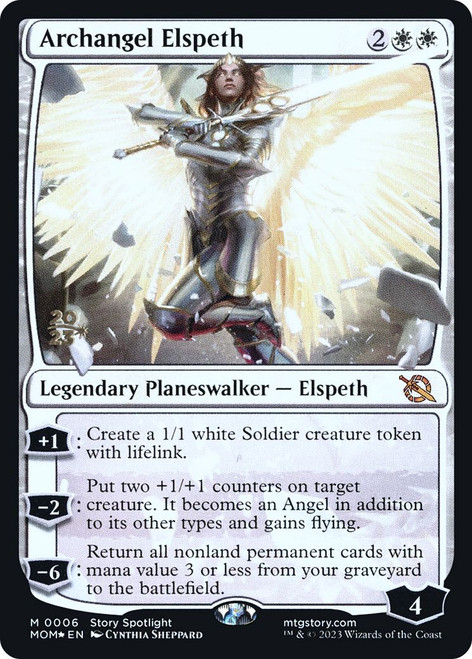 Archangel Elspeth (Prerelease Foil)