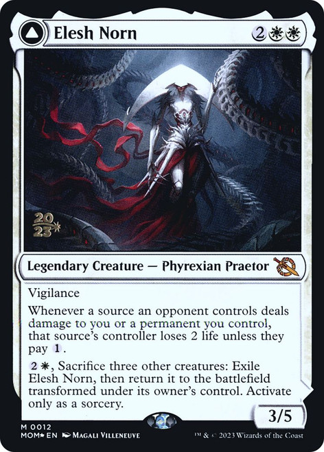 Elesh Norn // The Argent Etchings (Prerelease Foil)