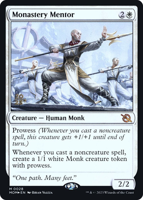 Monastery Mentor (Prerelease Foil)