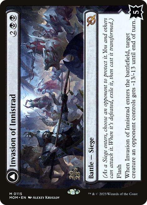 Invasion of Innistrad // Deluge of the Dead (Prerelease Foil)