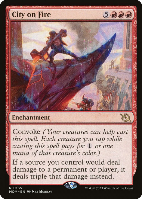 City on Fire (Promo Pack Foil)