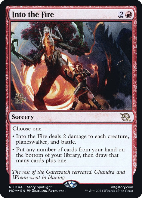 Into the Fire (Prerelease Foil)