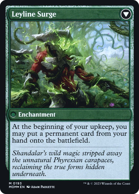 Invasion of Shandalar // Leyline Surge (Prerelease Foil)