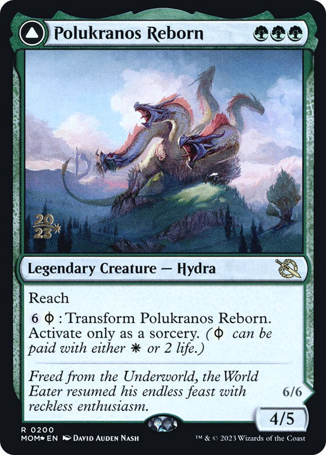 Polukranos Reborn // Polukranos, Engine of Ruin (Prerelease Foil)