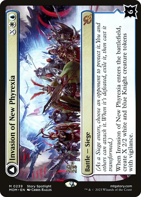 Invasion of New Phyrexia // Teferi Akosa of Zhalfir (Prerelease Foil)
