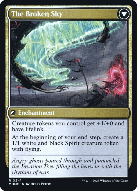 Invasion of Tolvada // The Broken Sky (Prerelease Foil)