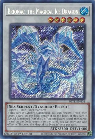 BLTR-EN004 Brionac, the Magical Ice Dragon