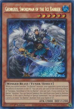 BLTR-EN006 Georgius, Swordman of the Ice Barrier
