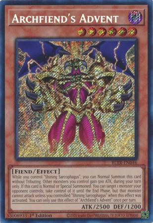 BLTR-EN046 Archfiend's Advent (Secret Rare)
