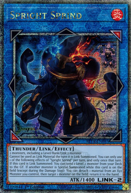 BLTR-EN095 Spright Sprind (Quarter Century Secret Rare)